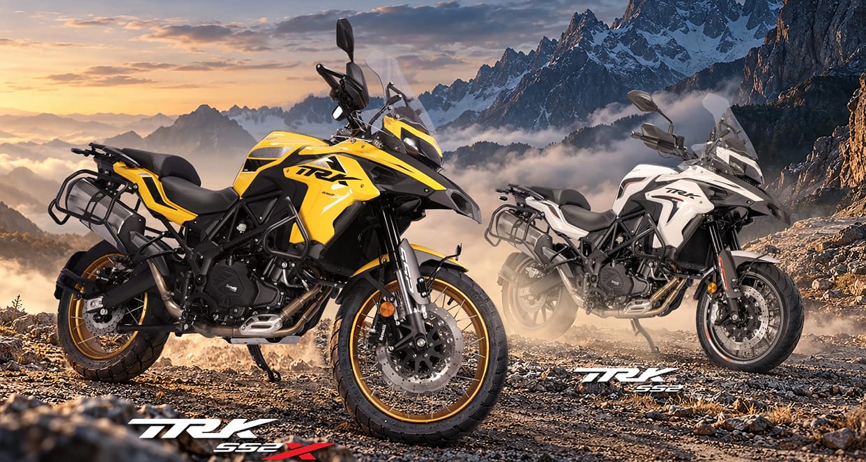 Benelli TRK 552 & TRK 552X Launched in India: 554cc Engine, Variants And Features Explained
