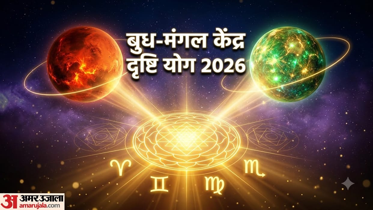 Budh Mangal Kendra Drishti Yog 2026 Lucky Zodiac Signs