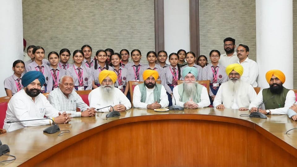 CM Mann interacted with students