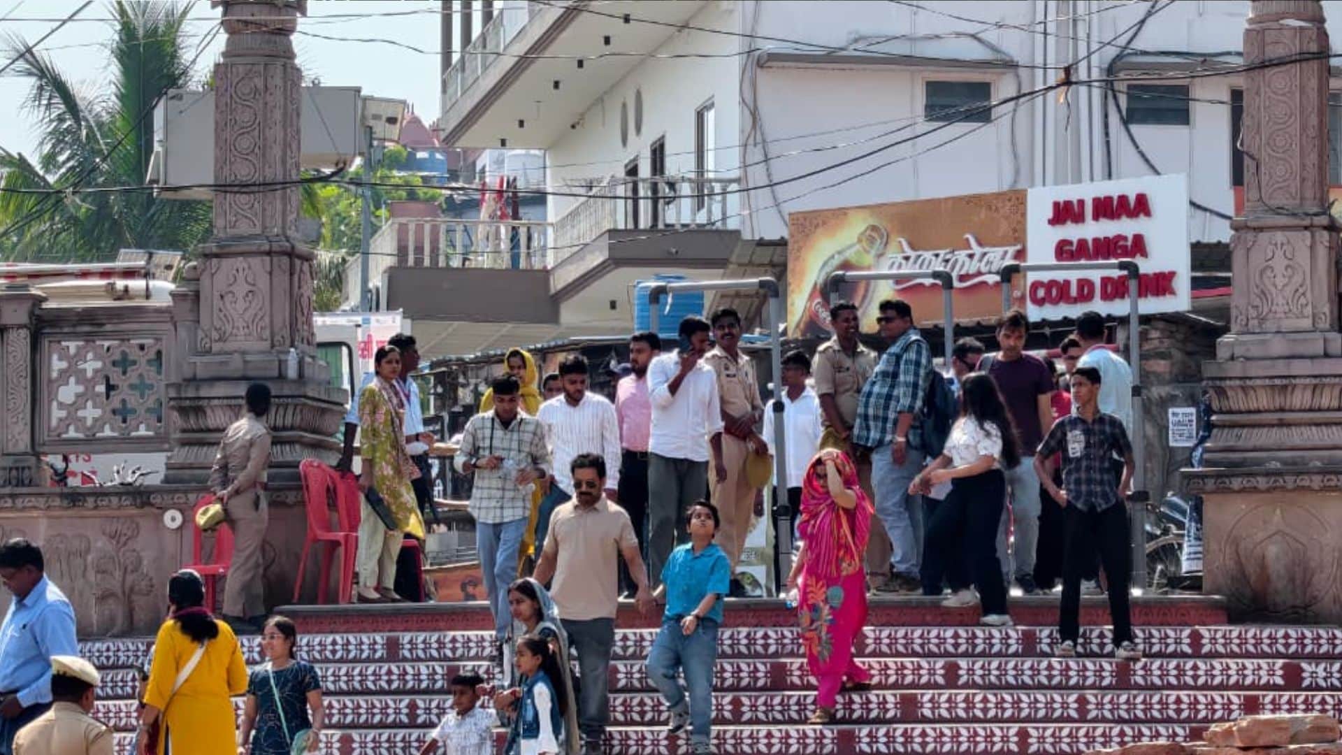 Air Show in Varanasi: Rafale Sukhoi-30 MKI Mirage-2000 and Tejas fighter aircraft Crowd with Aerial Display
