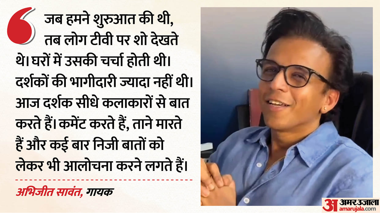 indian idol fame abhijeet sawant interview on social media pressure on musicians and singers