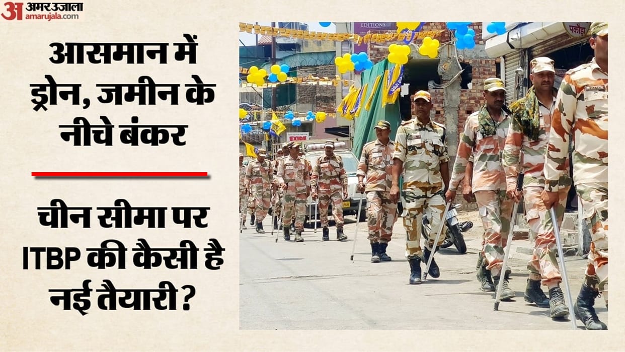 ITBP Boosts Drone Warfare Capabilities, Builds Underground Bunkers Along China Border