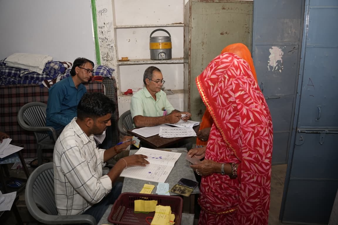जयपुर में पंचायत चुनाव
