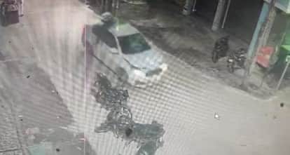 Kanpur Struck by car young man then laid on roof with his finger wedged into window glass run over and killed