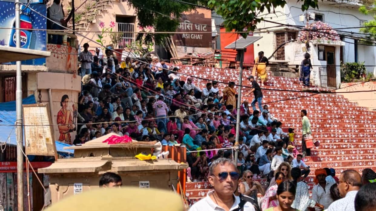 First day of air show in Varanasi: Tight security from ground to skies at namo ghat see latest updates