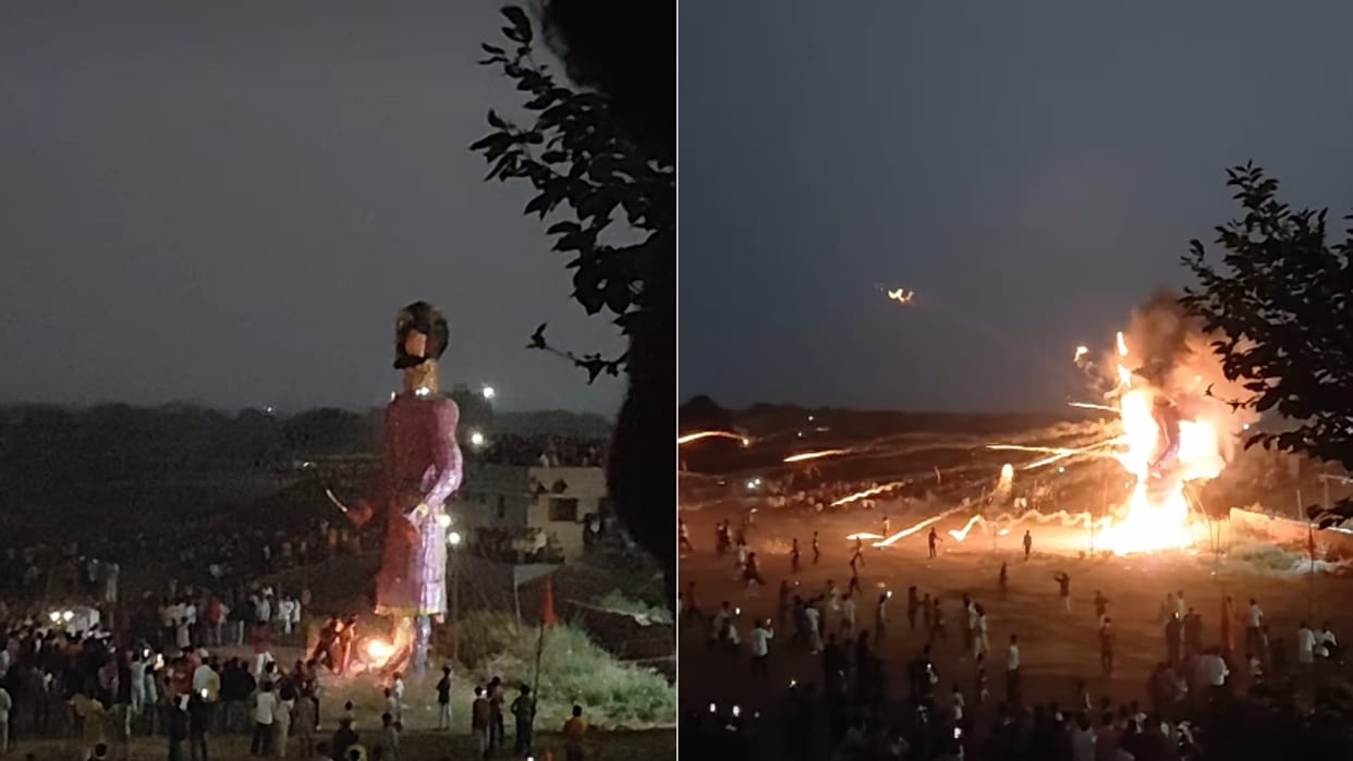 Ravanas Revenge Rockets Fired at Crowd During Dussehra Celebration