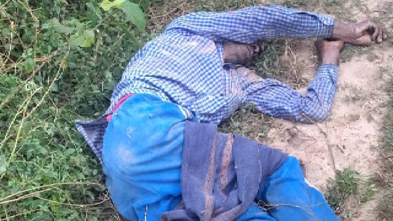 UP: Man murdered in Sitapur; he lived in a hut in the forest and was attacked with a sharp-edged weapon.