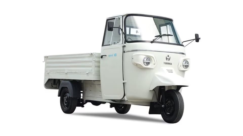 Youdha ePod G Electric Cargo Three-Wheeler Launched: 180 km Range, 545 kg Payload And Features Explained