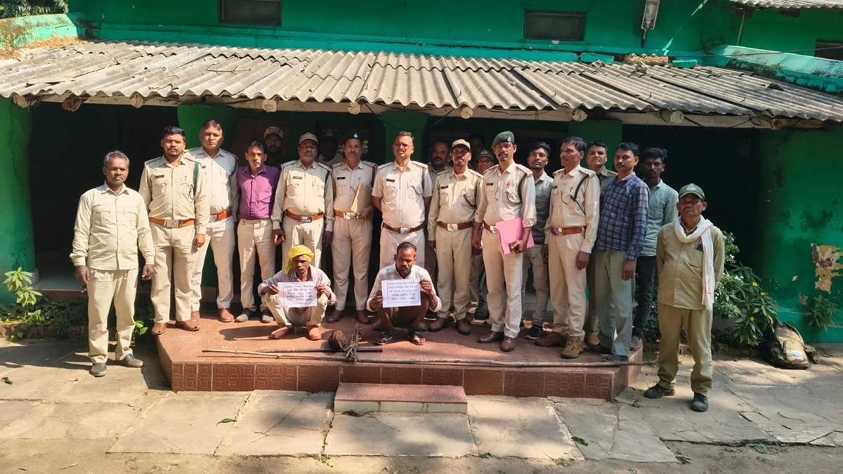 उमरिया: बांधवगढ़ टाइगर रिजर्व में नीलगाय के शिकार का मामला, जांच के बाद दो आरोपी गिरफ्तार