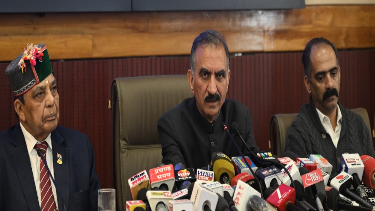CM sukhvinder Sukhu says the goal is to make Himachal the country's number one state in the health sector by 2