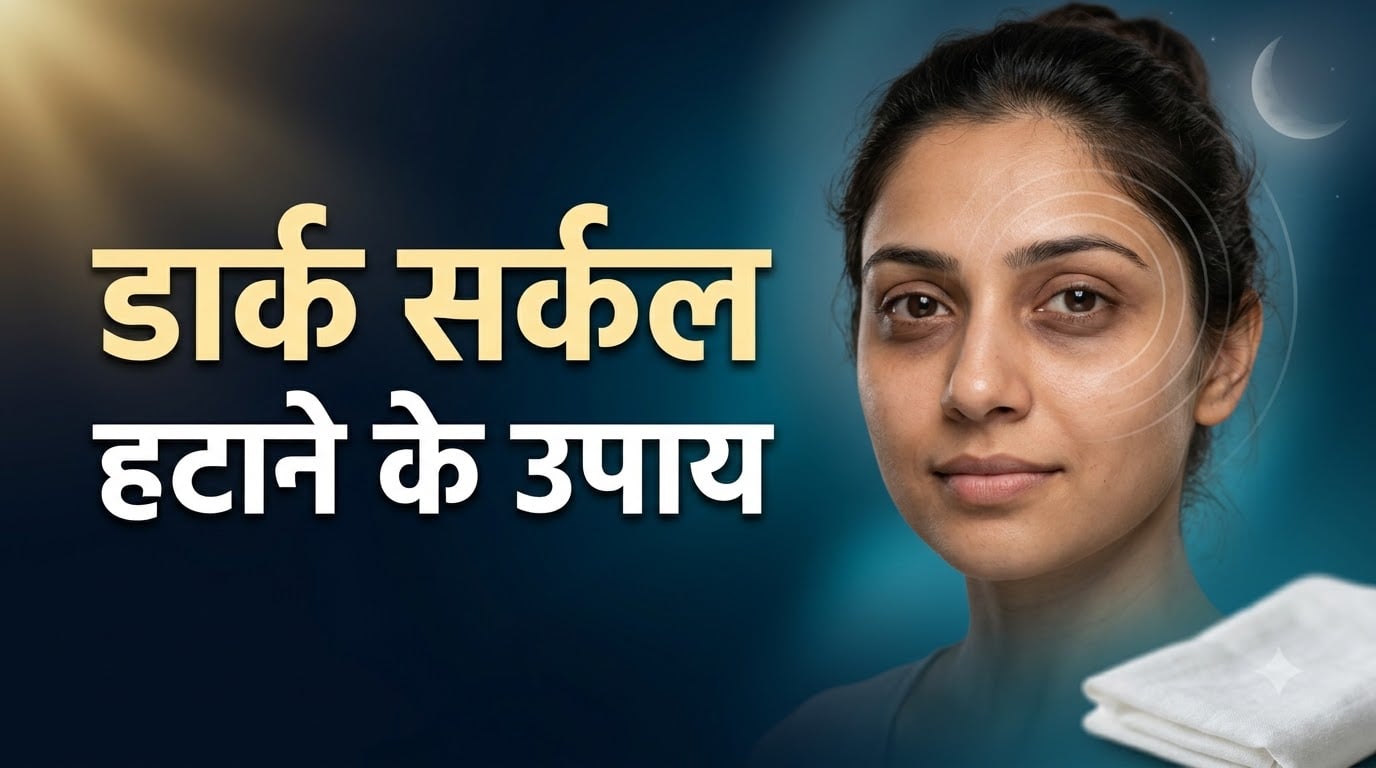 डार्क सर्कल घटाने के टिप्स