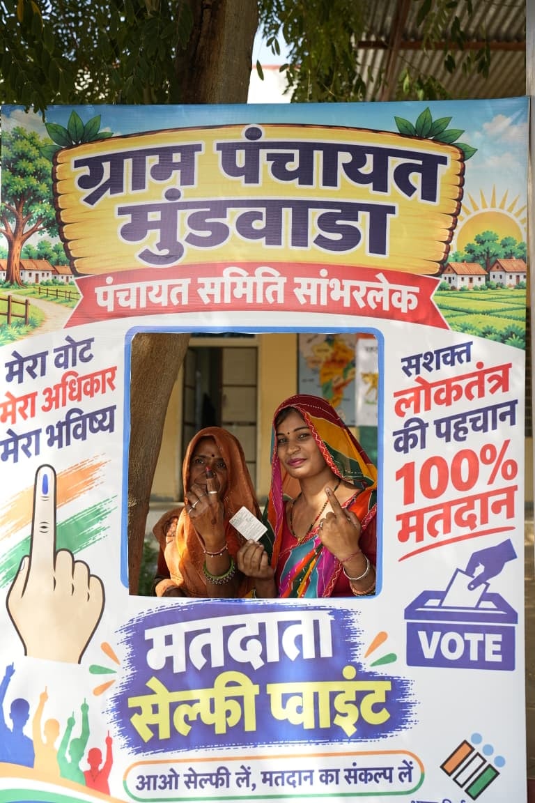 राजस्थान: पंचायत चुनाव में मतदान की तस्वीर, जिला परिषद में बीकानेर और पंचायत समिति में बाड़मेर रहे आगे