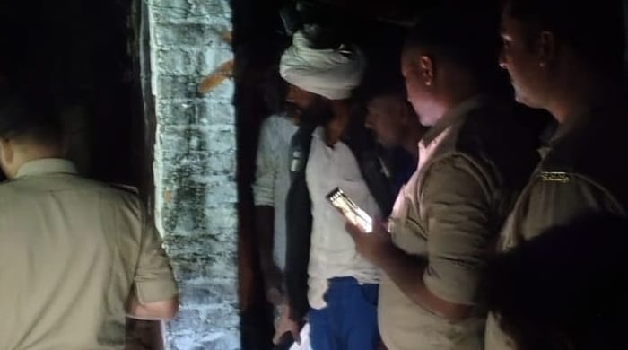 Orai Child dies after falling into pit dug for pillar incident while playing near house under construction