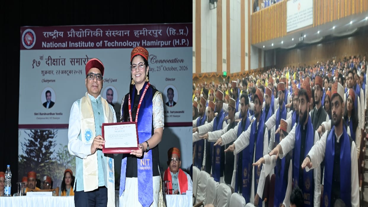 NIT Convocation: 1,265 students receive degrees, 35 awarded gold medals; faces beam with joy