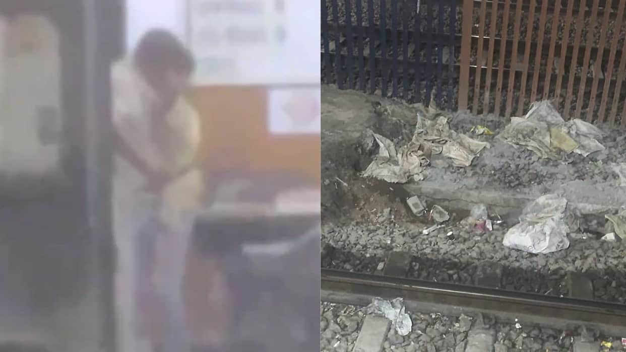 Police brutality at railway station two youths beaten mercilessly video goes viral  in Ghaziabad