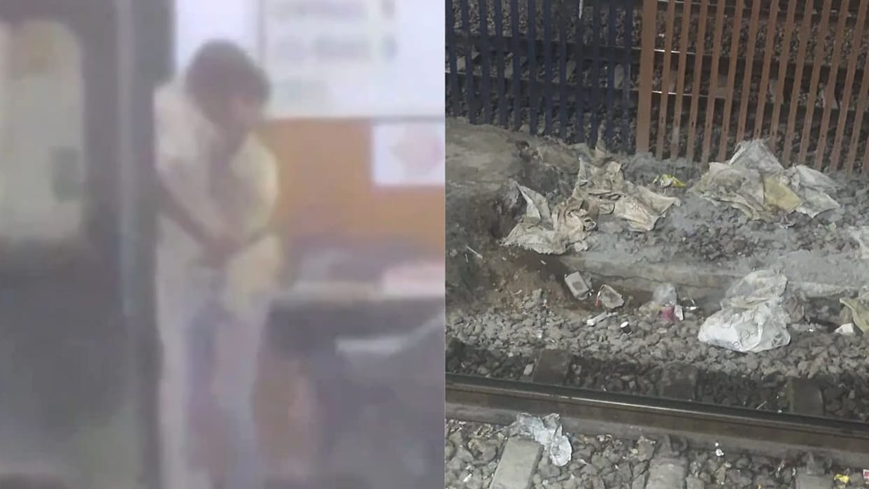 Police brutality at railway station two youths beaten mercilessly video goes viral  in Ghaziabad