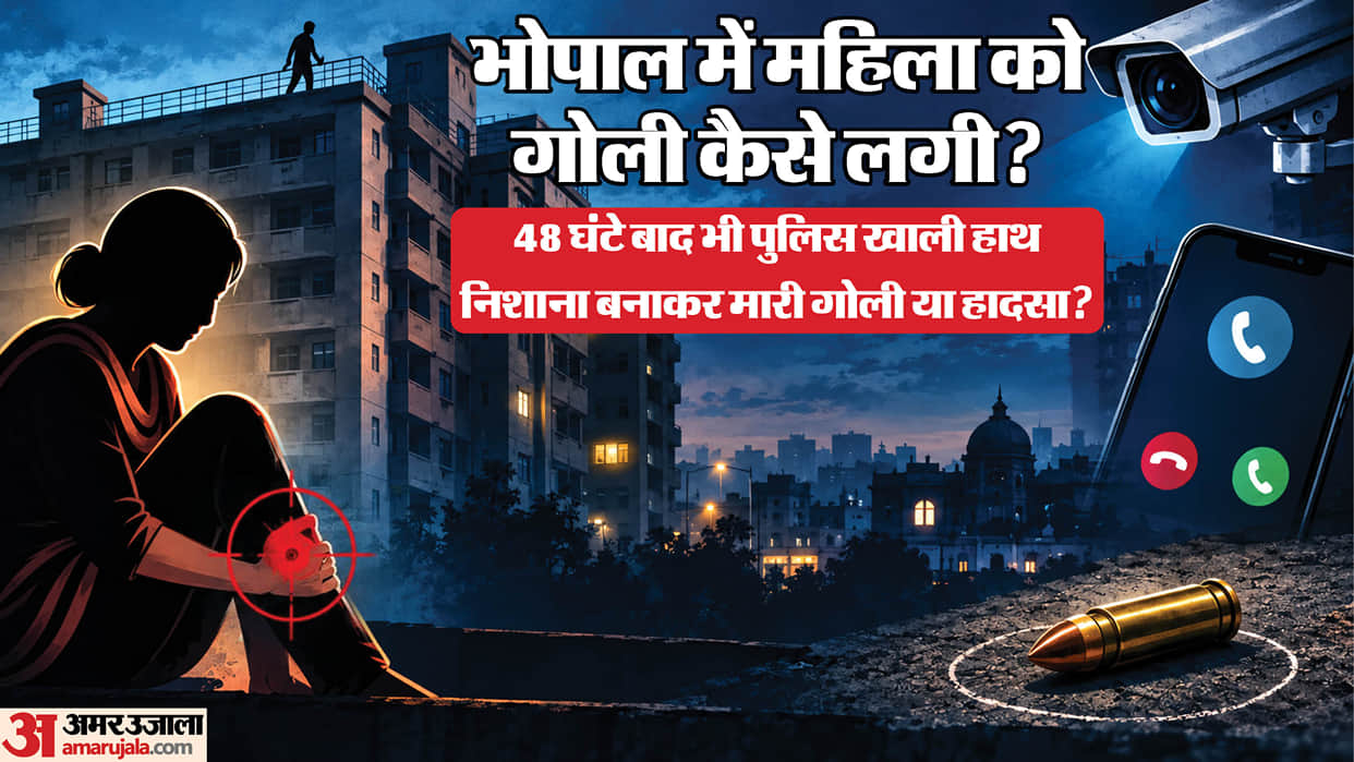 Bhopal Woman Shot incident Haider Tower Police Investigation Call Details