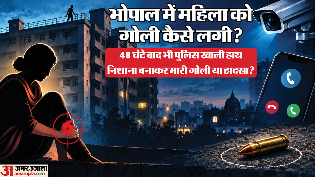 Bhopal Woman Shot incident Haider Tower Police Investigation Call Details