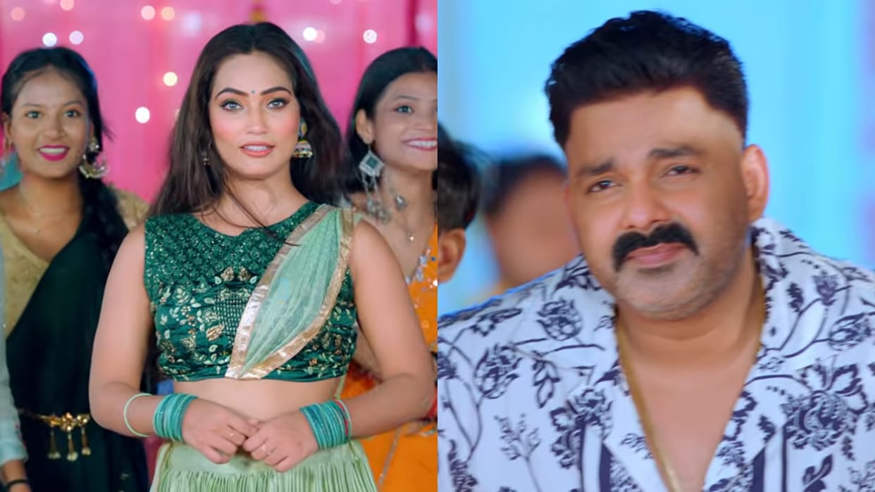 Power Star Pawan Singh New Bhojpuri Song Kora Me Out with Queen Shalinee and Khushi Kakkar
