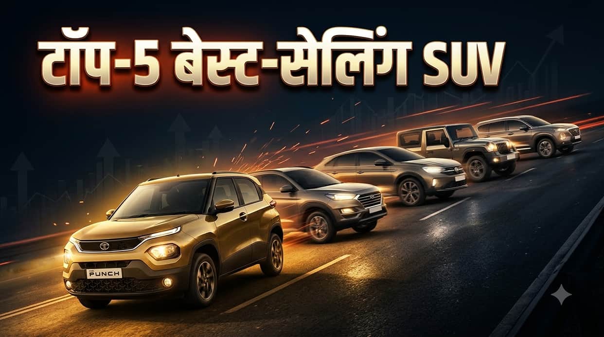Top 5 Highest-Selling SUVs in H1 FY2027: Tata Punch Leads the Pack While Maruti Brezza Slips Out of Top 5