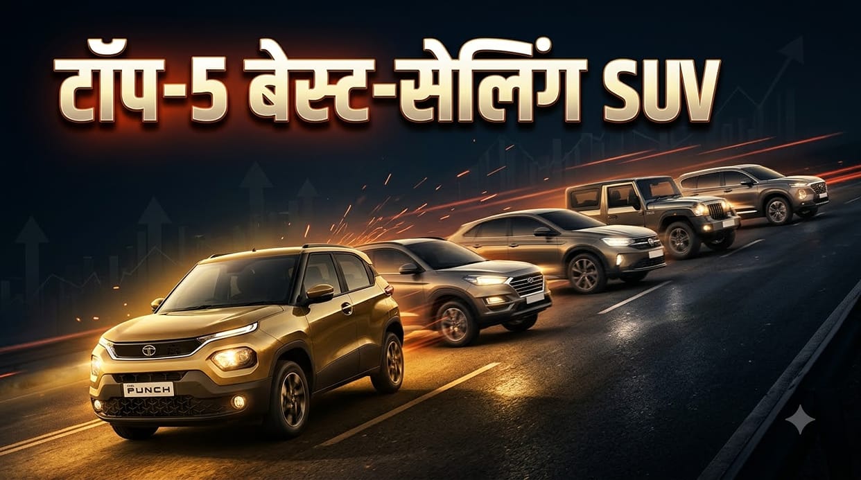 Top 5 Highest-Selling SUVs in H1 FY2027: Tata Punch Leads the Pack While Maruti Brezza Slips Out of Top 5