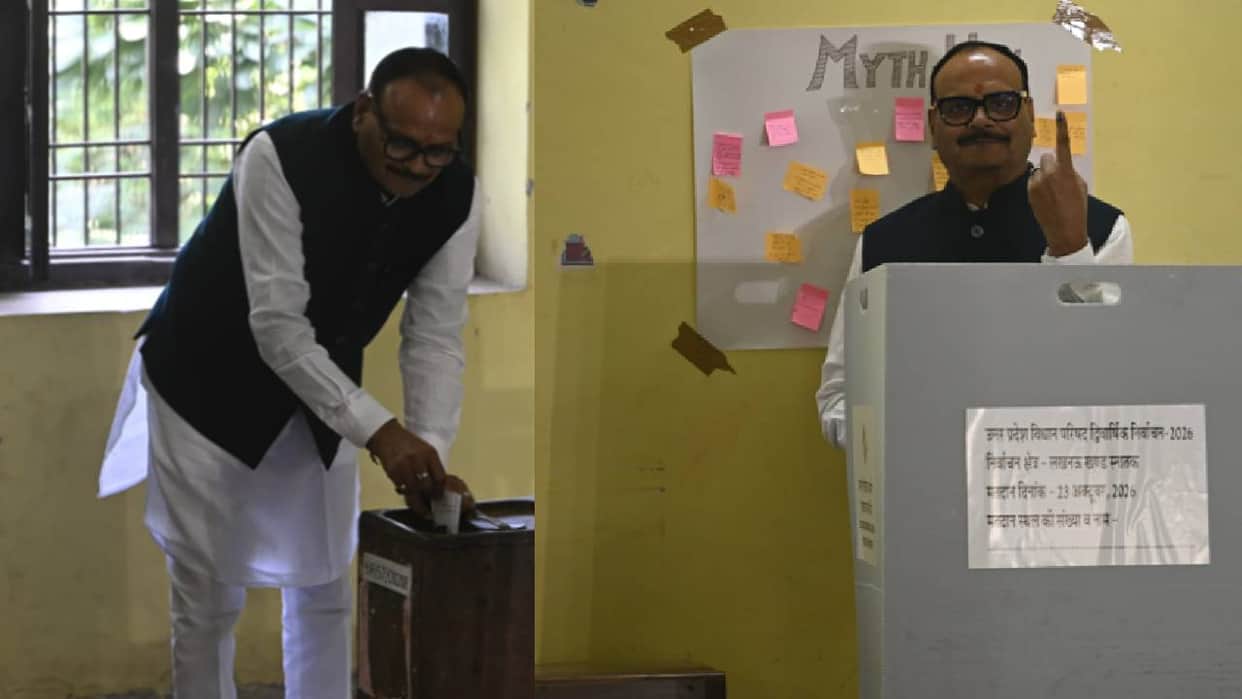 UP MLC Elections: 38.72% voter turnout in Graduates' constituencies and 55.76% in Teachers' constituencies; Lu
