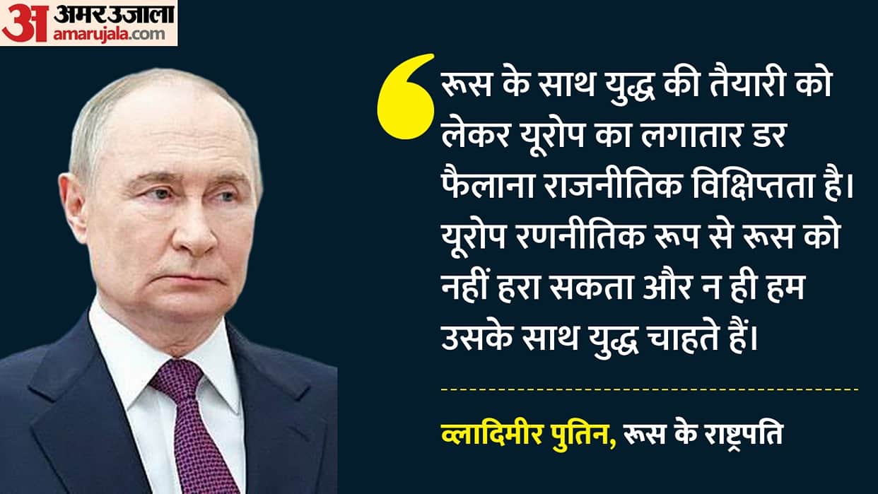 Vladimir Putin On europe russia ukraine peace talks