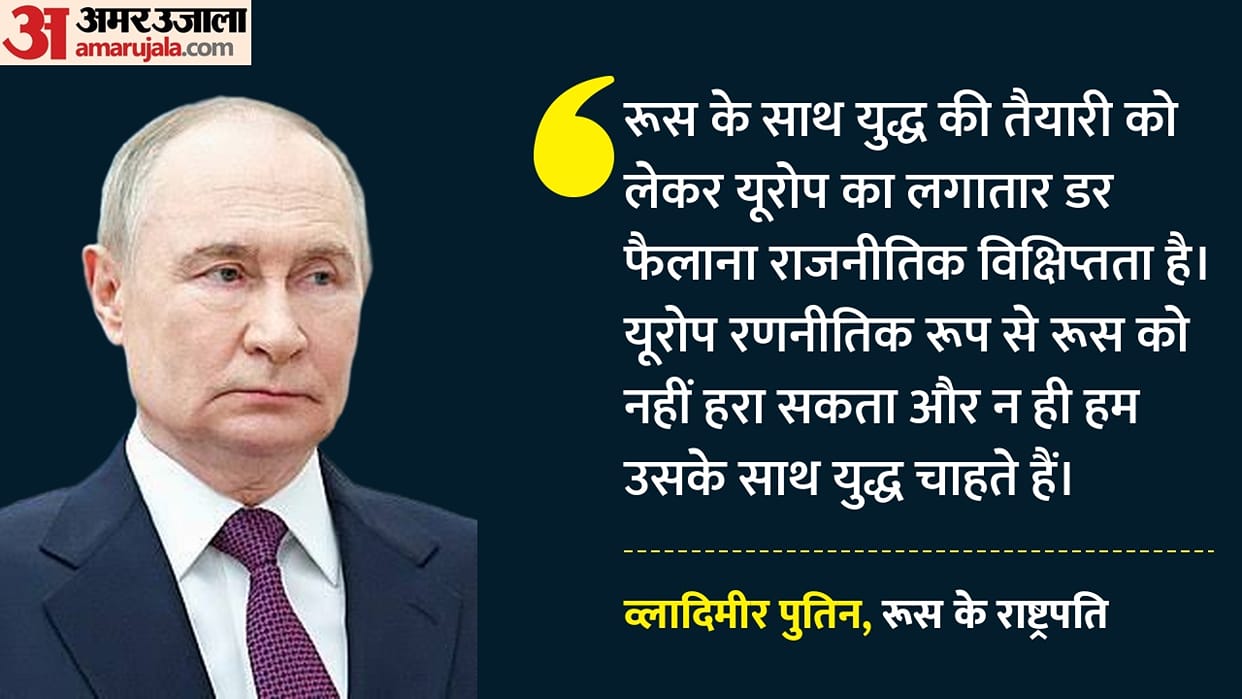 Vladimir Putin On europe russia ukraine peace talks