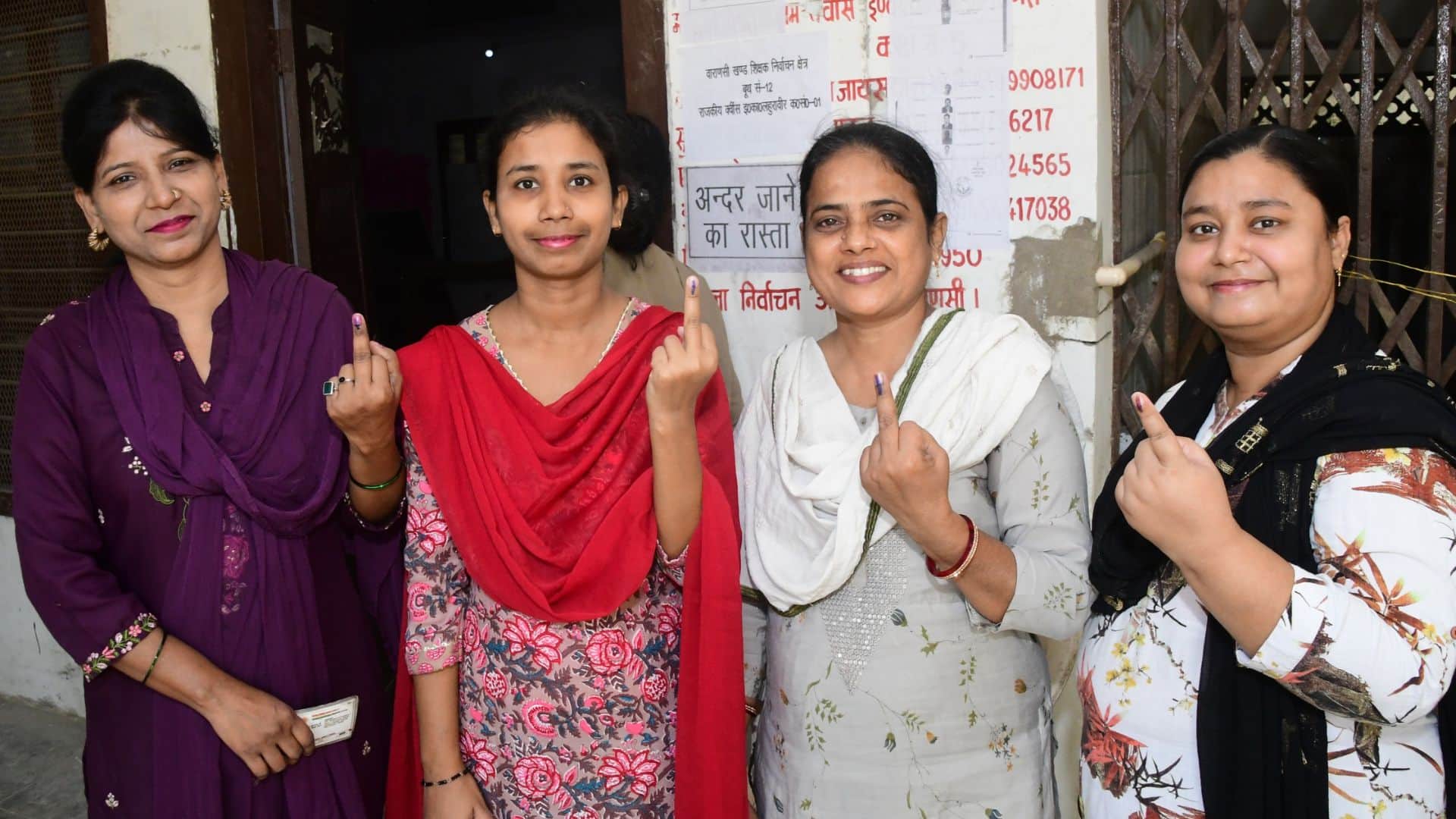Varanasi Voter turnout reached 69 percentage Teachers constituency 41 percentage Graduates voting elsewhere