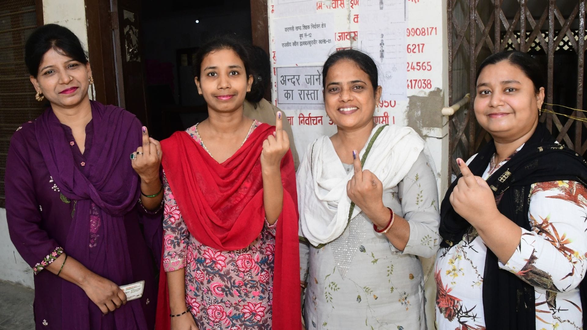 Varanasi Voter turnout reached 69 percentage Teachers constituency 41 percentage Graduates voting elsewhere