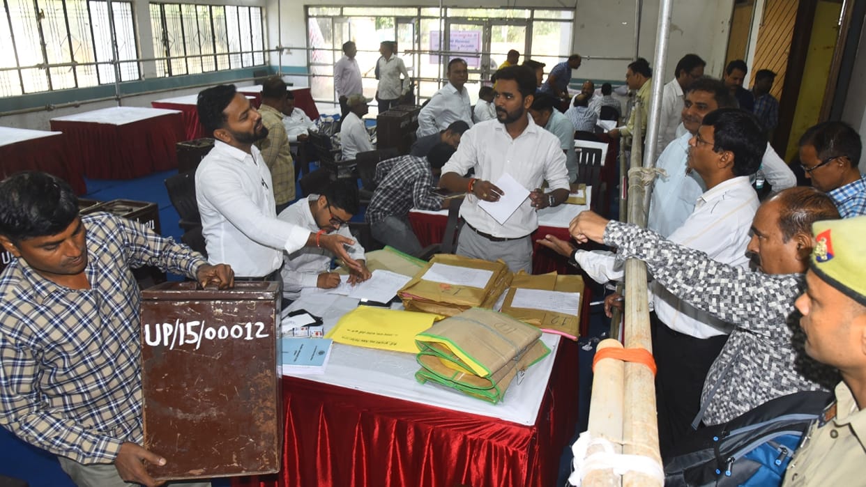 bareilly moradabad teacher mlc election 2026 voting at 105 polling booths