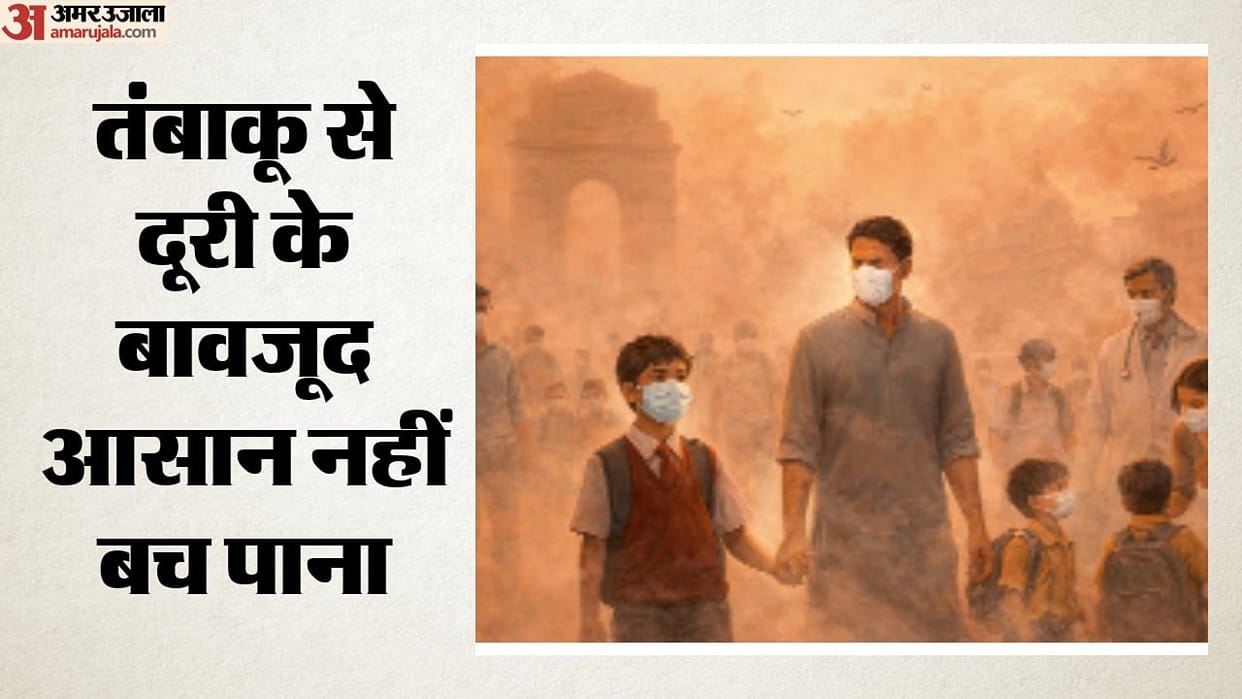 Delhi air: Even if you don’t smoke, your lungs are still exposed to ‘smoke’ as harmful as 3.8 cigarette