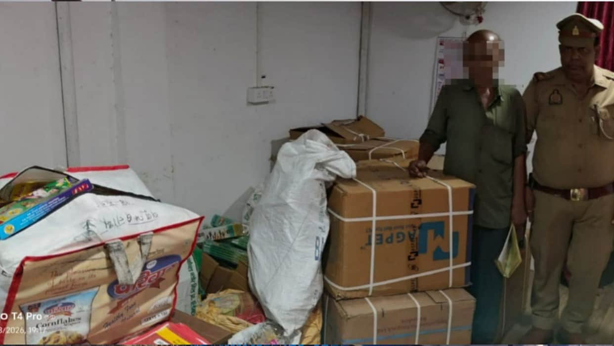 Five quintals of illegal firecrackers seized from residential house one person arrested in jaunpur