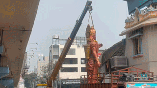 Removal of Lord Ram statue installed at Hyderabad temple during Dussehra triggers row