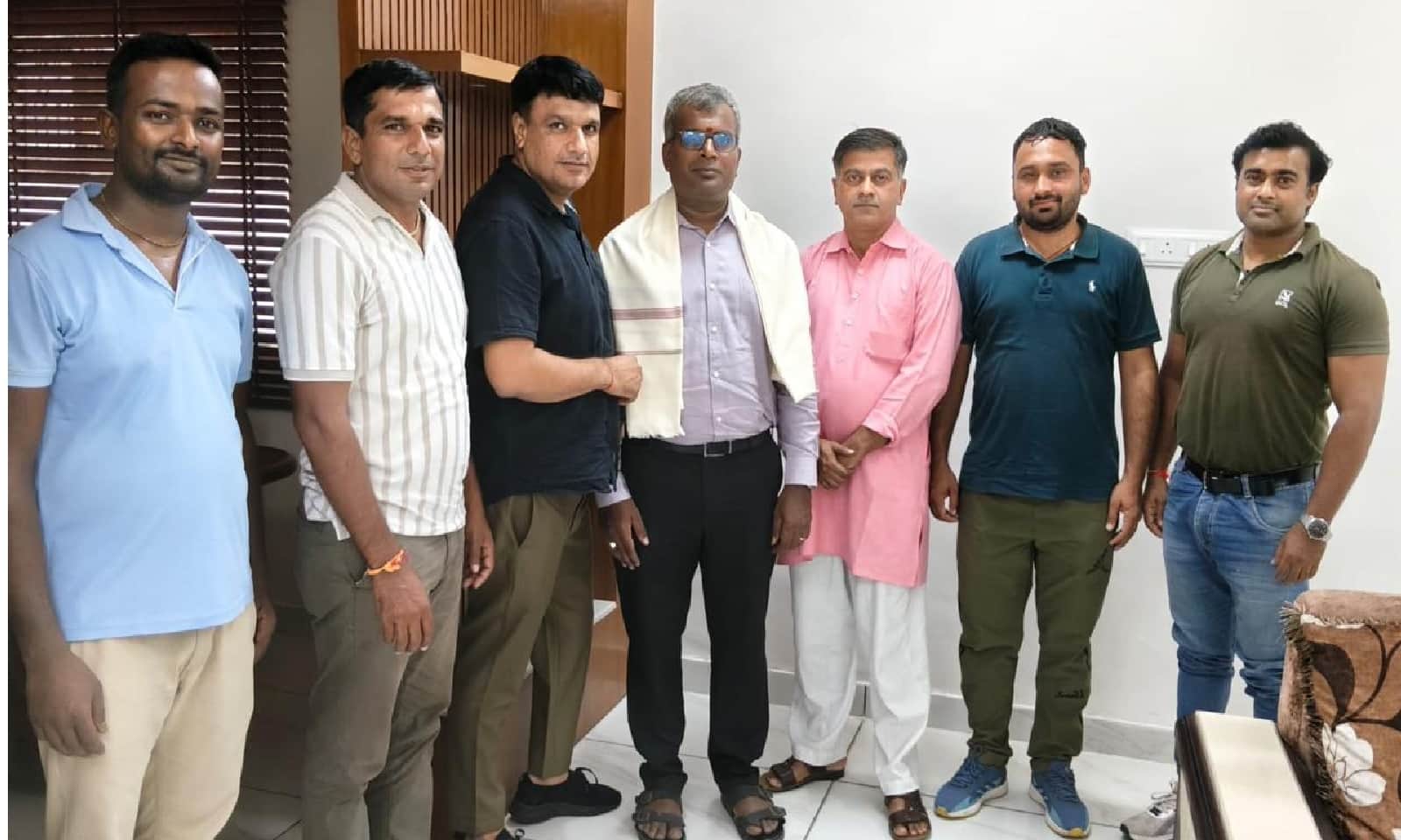 भारतीय मजदूर संघ से जुड़े पदाधिकारी