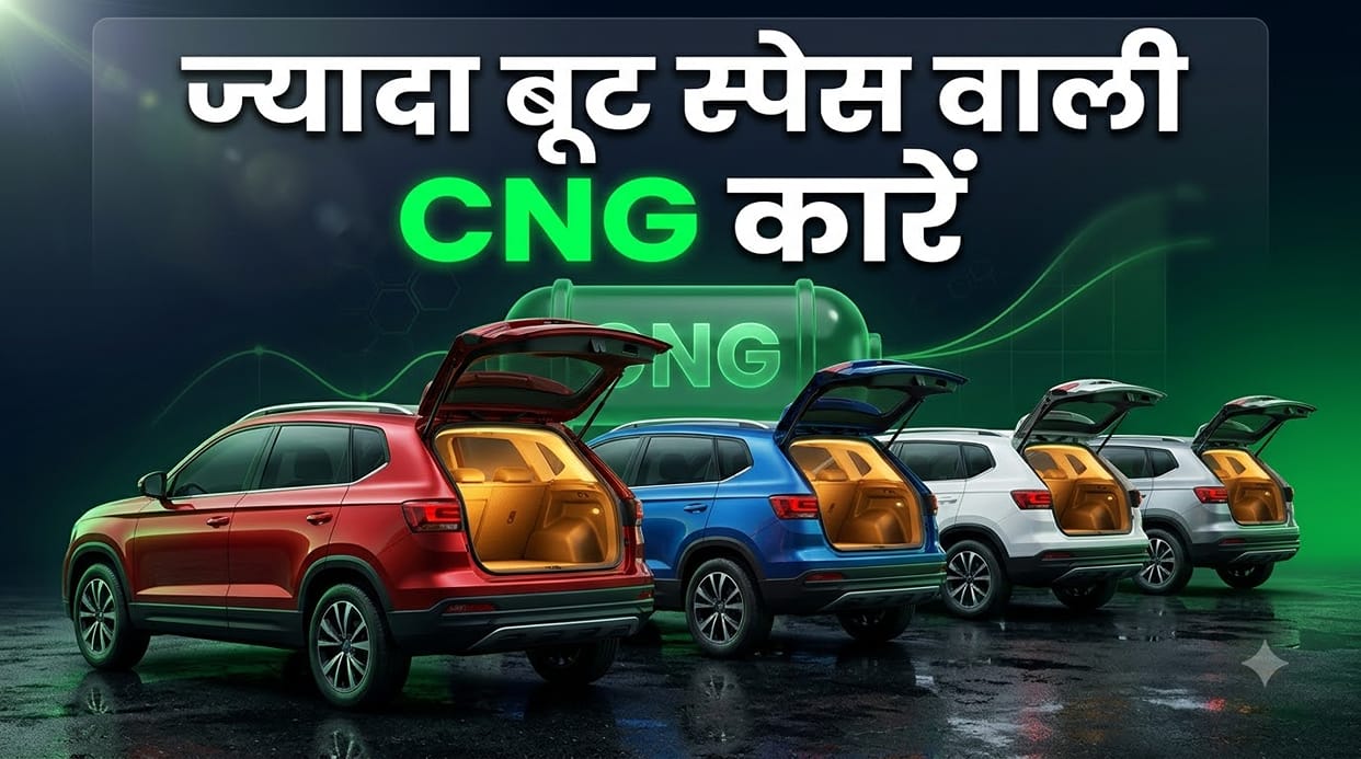 Top 4 CNG Cars in India with Great Boot Space: No More Compromising on Luggage Room