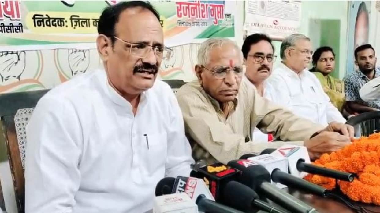 Congress observer takes targets BJP in Shahjahanpur