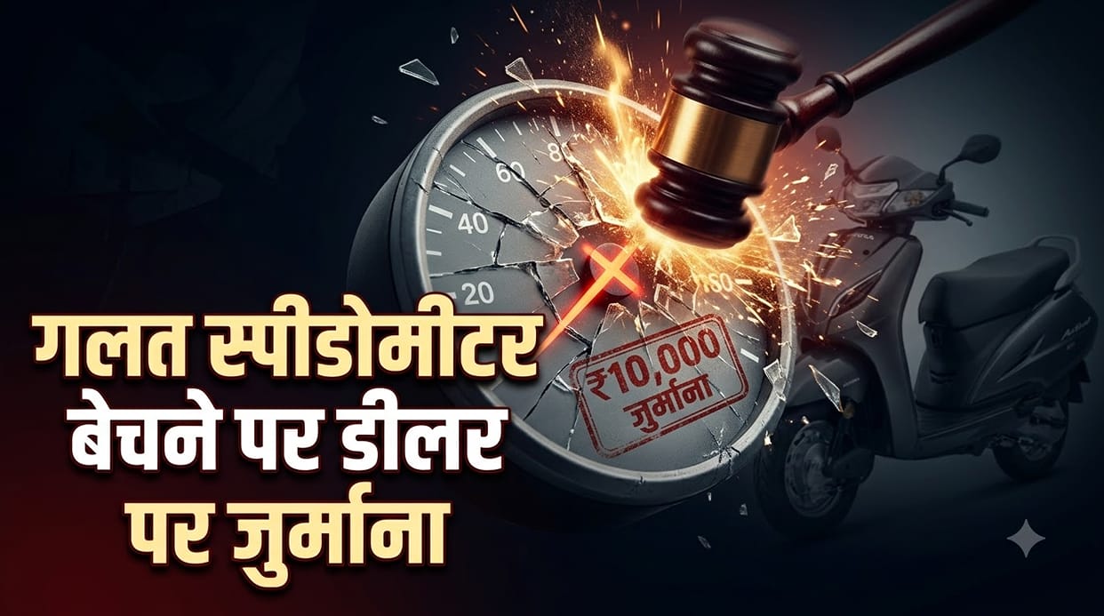 Chandigarh Consumer Commission Orders Dealer to Pay Rs 10000 for Faulty Honda Activa Speedometer
