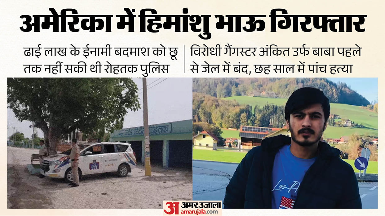 Himanshu Bhau: Rohtak Police Failed to Catch ₹2.5 Lakh Reward Gangster Since 2020