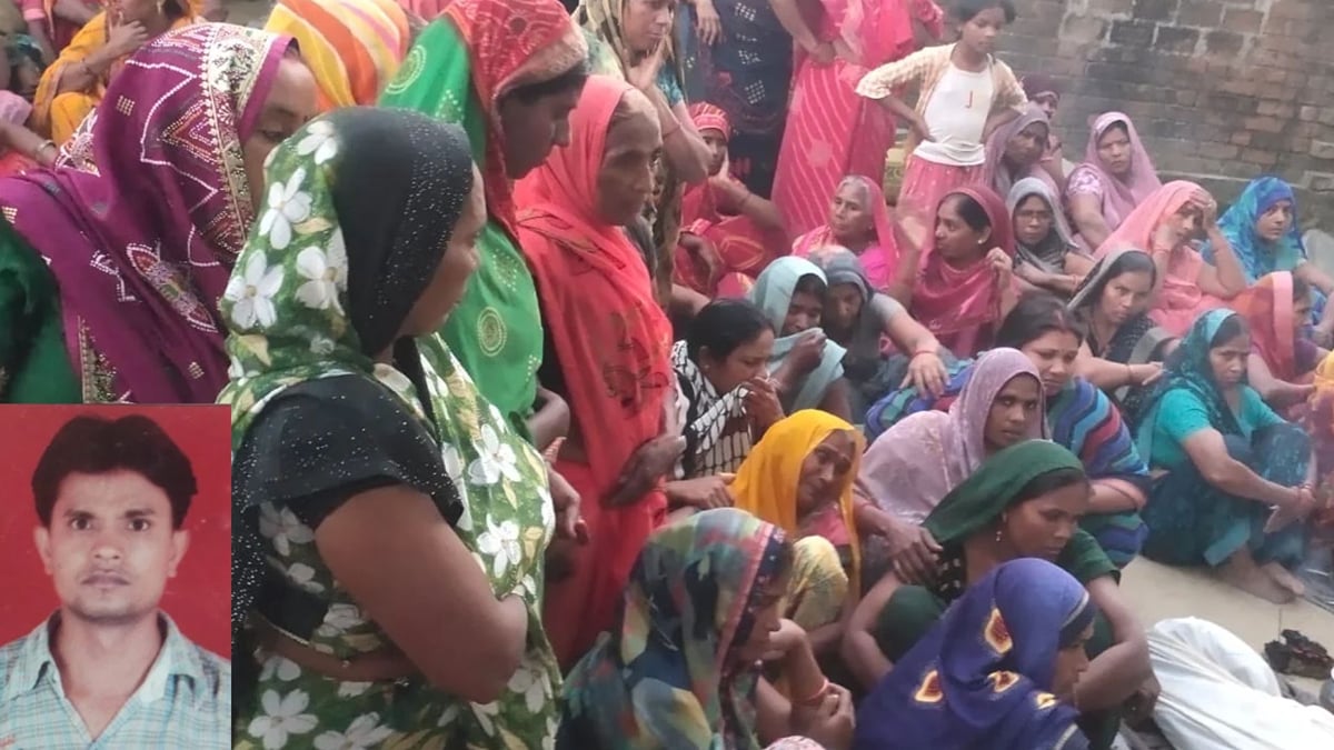 जौनपुर: किसान की मौत के बाद घर पर शव रखकर प्रदर्शन, रास्ते के विवाद में लगाई थी आग; प्रधान समेत पांच पर केस