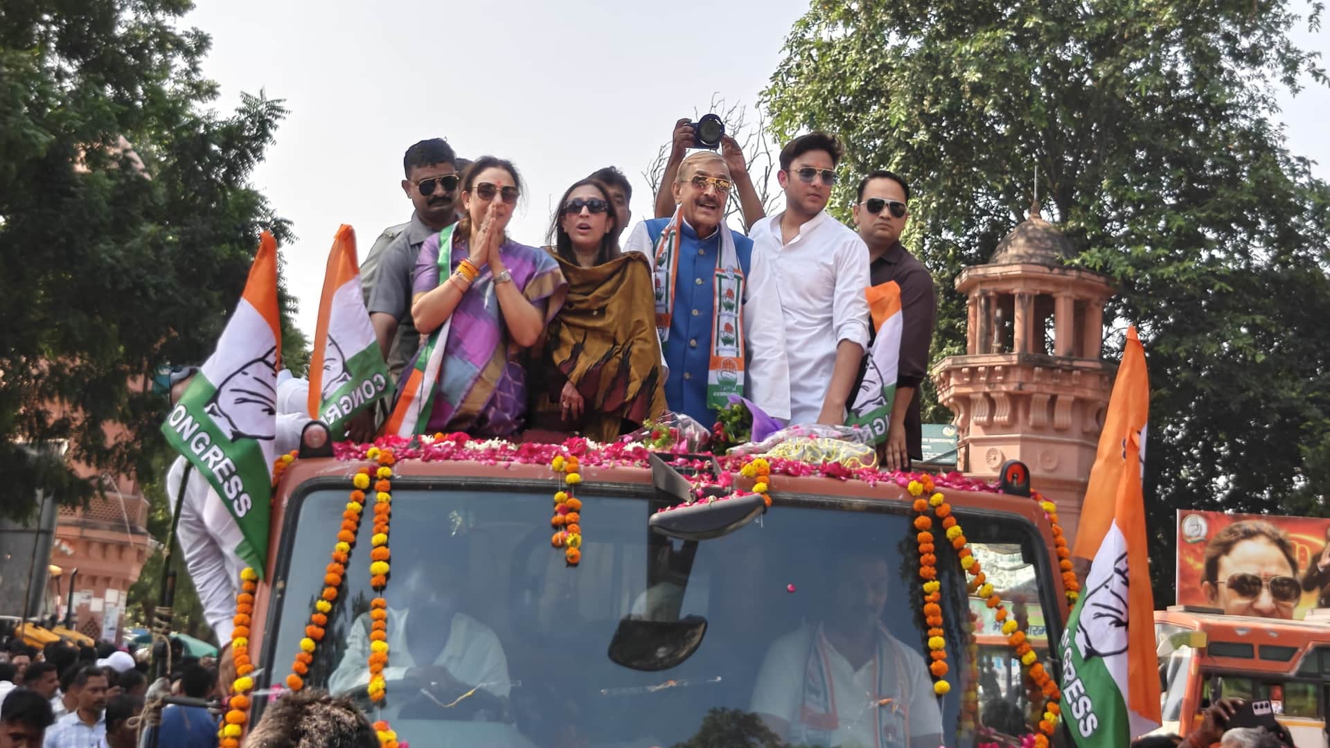 Aradhana Mishra 'Mona' show of strength in Rampur Khas, says Congress could win more than 100 seats