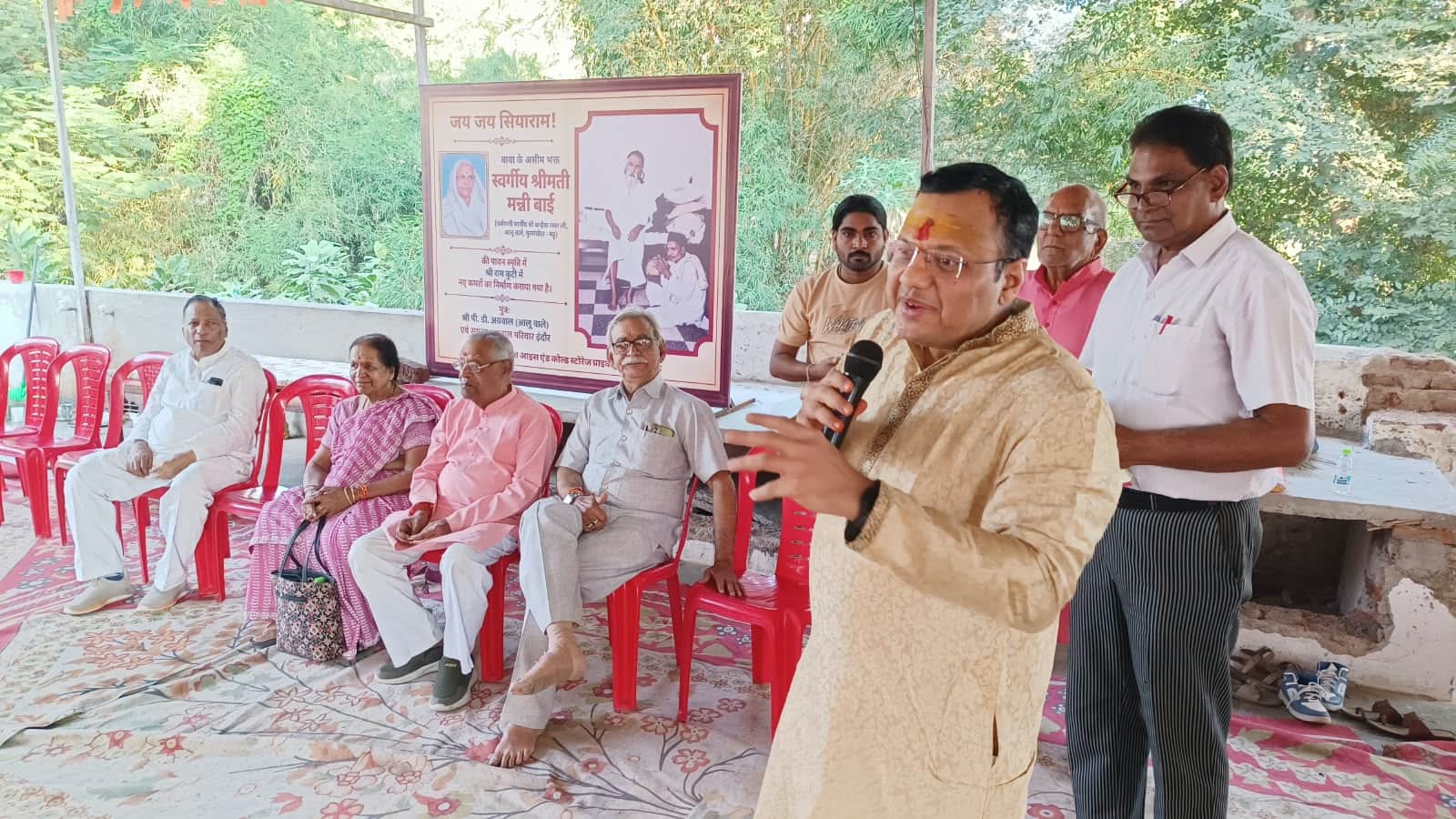 maheshwar shri ram kuti new rooms dedicated to saints by agrawal family