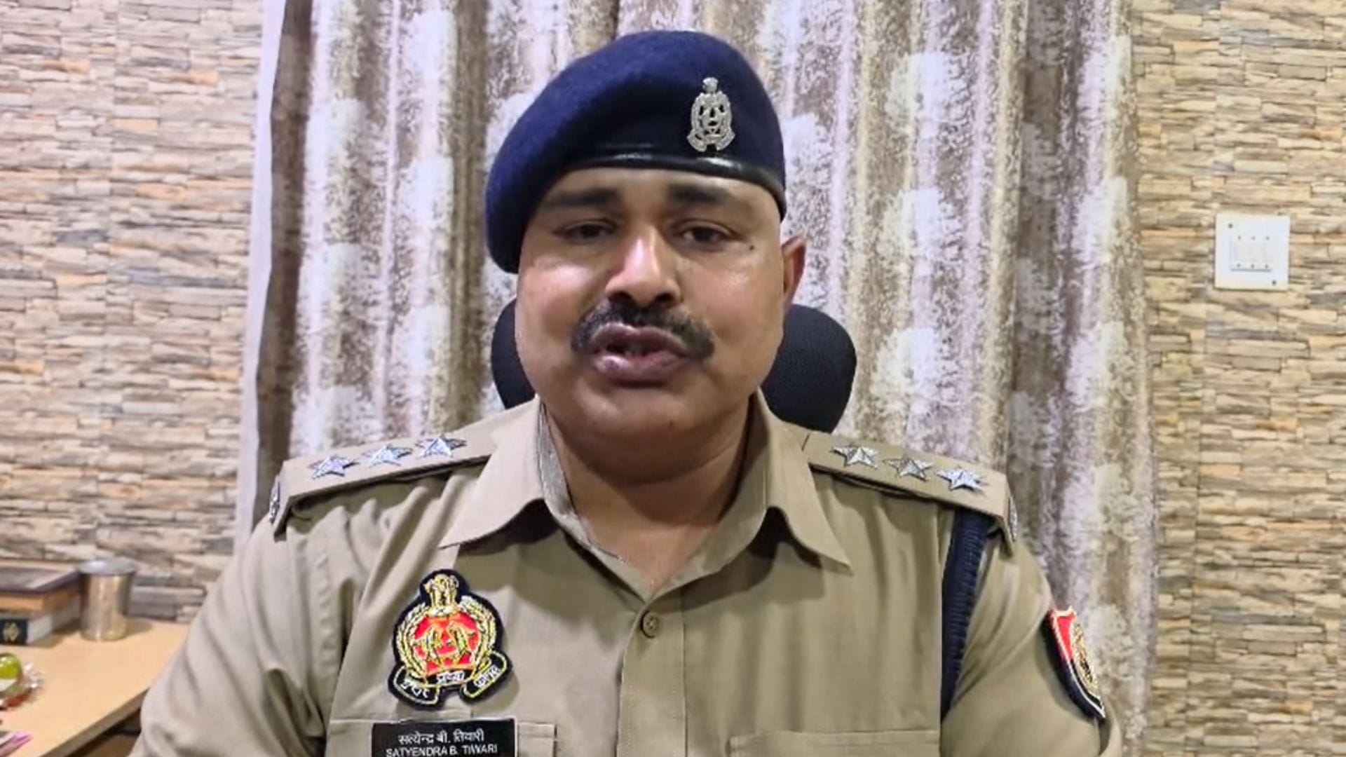 पुलिस ने दी घटना की जानकारी