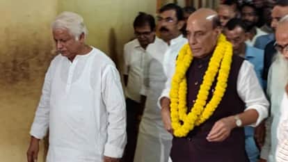Rajnath Singh arrives in Kashi To attend air show preparations for PM Modi event complete SPG on high alert