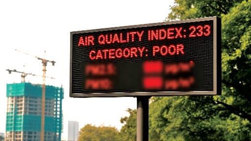 Delhi Air quality worsens AQI cross 200 at 32 monitoring stations situation critical in 20 cities across india