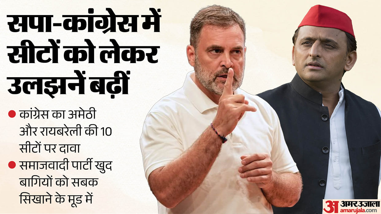 UP Elections: SP-Congress Seat-Sharing Tussle Deepens as Congress Claims 10 Amethi-Rae Bareli Seats