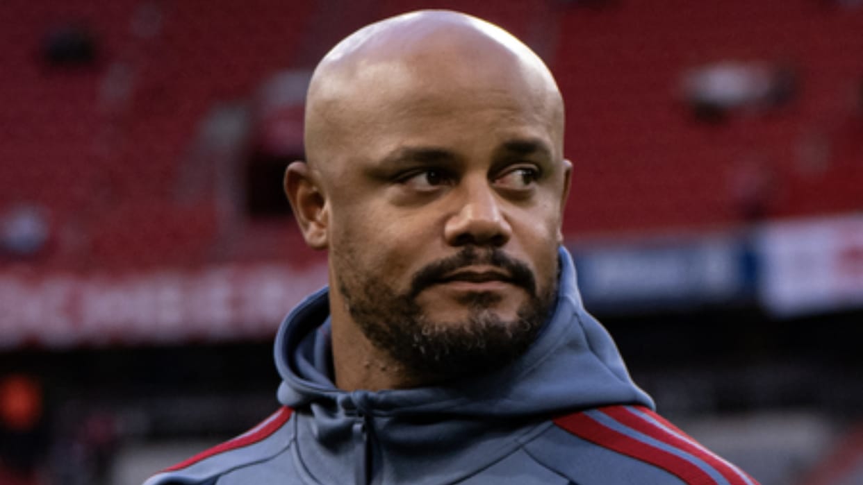 Bayern Munich coach Vincent Kompany was hospitalized after collapsing following a training session