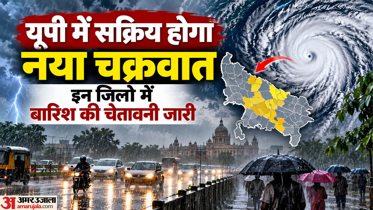 UP: A new cyclone will reactivate in the state; rain warnings for these districts from October 28