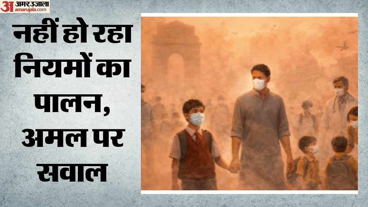 Crisis deepens: GRAP is in force, yet Delhi’s streets remain choked with dust