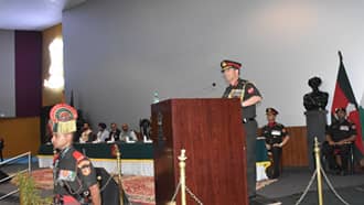 26 Veer Naris honored at Bihar Regiment conference; 7th Battalion receives Regimental Banner